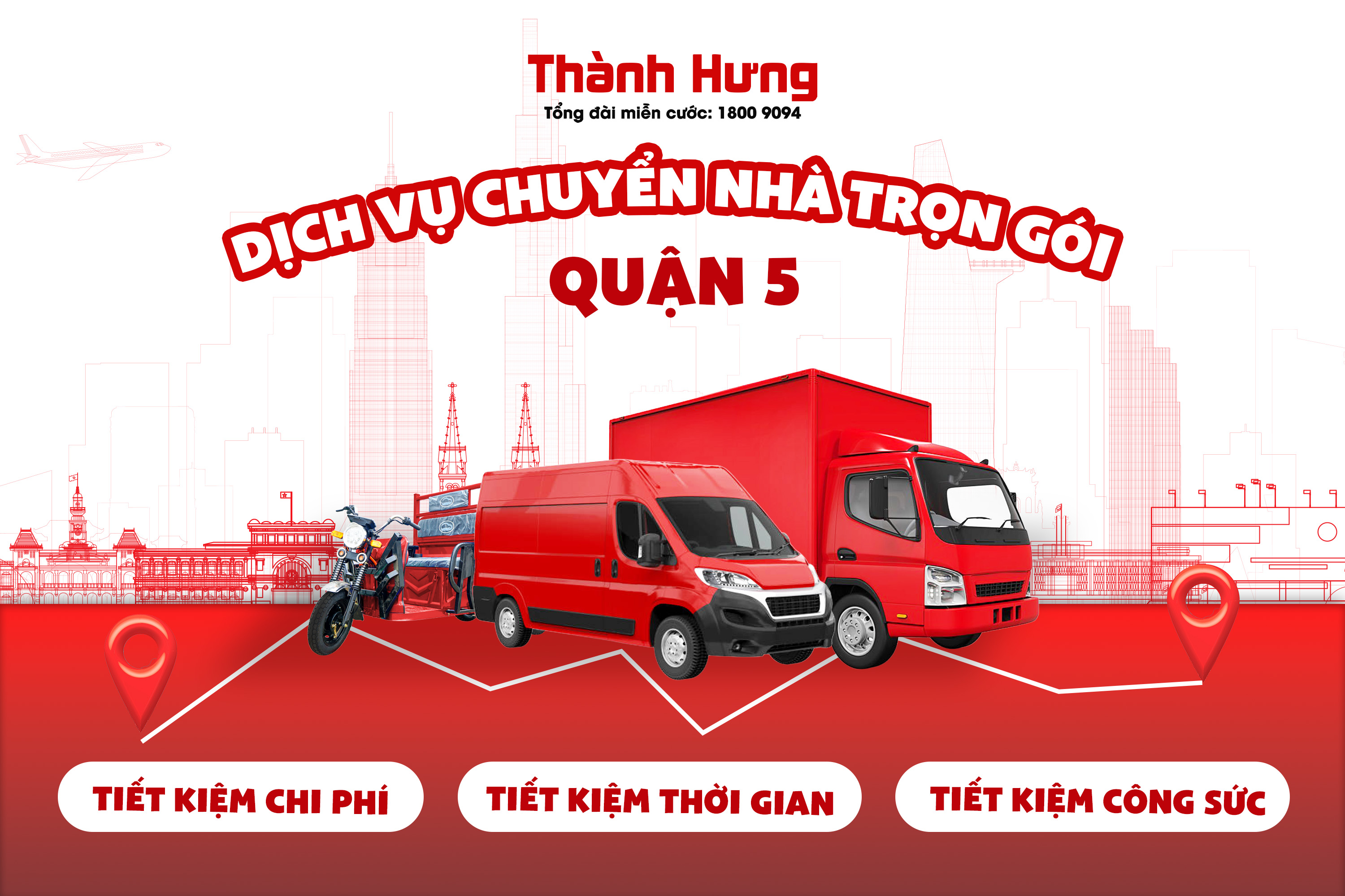 Dich vụ chuyển nhà quận 5 trọn gói