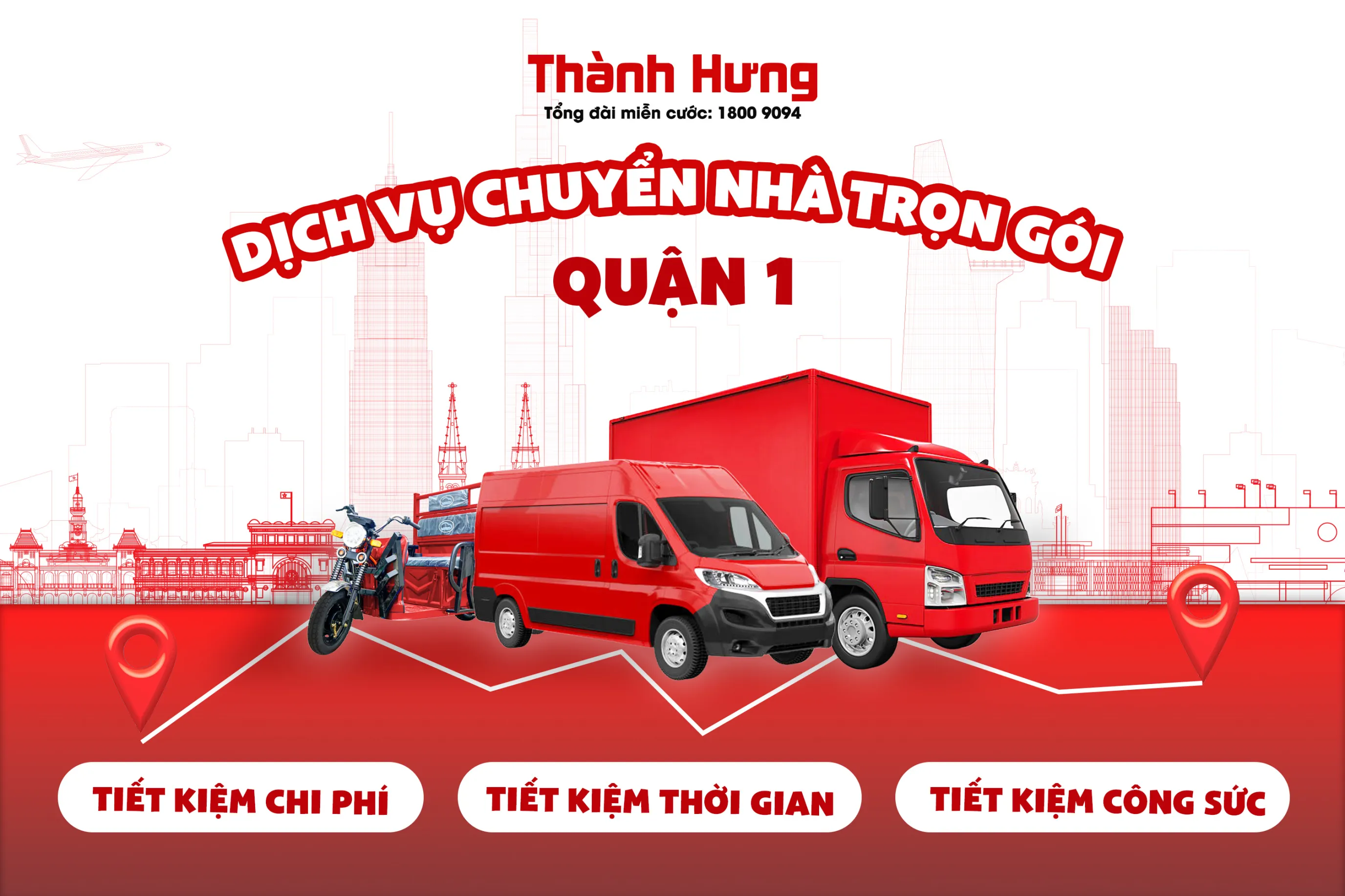 Dịch vụ chuyển nhà quận 1 trọn gói