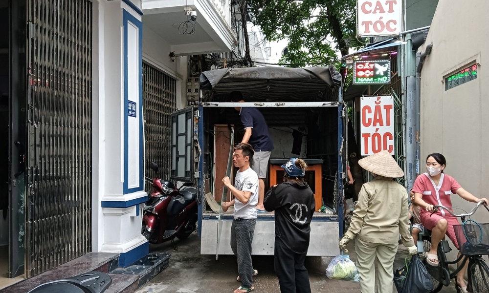 mẹo chuyển nhà trong hẻm nhỏ